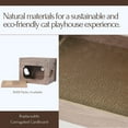 thumbnail image 5 of PetPals Contemporary Minimalist Design Cat House - 14"H, Replaceable, Medium, Jodie, 5 of 6