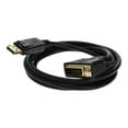 thumbnail image 1 of AddOn 6ft DisplayPort to DVI-D Adapter Cable - DisplayPort cable - DisplayPort (M) to DVI-D (M) - 6 ft - black, 1 of 7