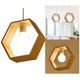 thumbnail image 4 of Luz colgante LED Lámpara de Iluminación Tienda Lámpara cho 26x26x15cm Yuyangstore Lámpara colgante de techo, 4 of 8
