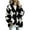 Black, variant on Argyle Sweater Women Shawl Collar Oversized Button Down Sweaters Diamond Plaid Lightweight Knit Cardigan Casual Long Sleeve Fall Winter Tops Vintage Preppy Outfits
