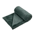 thumbnail image 4 of Home Soft Things Faux Fur Throw - Gunmetal - 50'' x 60'', 4 of 7