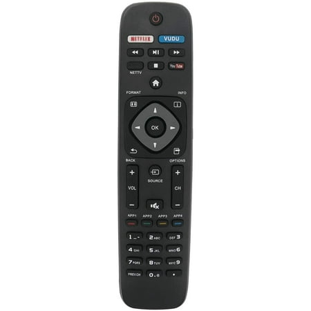 NH500UP Replace Remote fit for Philips TV 50PFL5601/F7 65PFL5602/F7 55PFL5602/F7 50PFL5602/F7 43PFL5602/F7 32PFL4902/F7 40PFL4901/F7 43PFL4901/F7 50PFL4901/F7 43PFL4902/F7 65PFL6902/F7 55PFL6902/