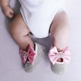 thumbnail image 4 of Newborn Girl Photography Outfit Set – Princess Shoes & Bow Headband with Crystal Crown, 11CM White, Infant 0-18 Months, 4 of 8