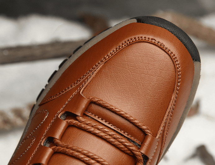 Men Hiking Shoes foot arch pad Anti-Fatigue Anti Slip Shock-Absorbing Outdoor Snow Warm Running Boots,Large Sizes 6 to 13