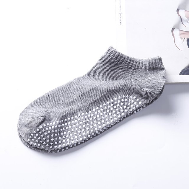 Calcetines de yoga de poliéster y algodón antideslizantes para hombre, calcetines deportivos antideslizantes para educación temprana para hombre