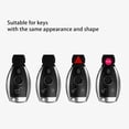 thumbnail image 2 of HUGFEGWE for Mercedes Benz Key Fob Cover, Premium Soft TPU 360 Degree Full Protection Key Case Compatible with Benz A C E S Class Series,GLK CLA GLA GLC GLE CLS SLK Series Smart Remote CA919-118143, 2 of 7