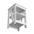 thumbnail image 5 of FM FURNITURE Clio Auxiliary Table, with two shelves, 5 of 5