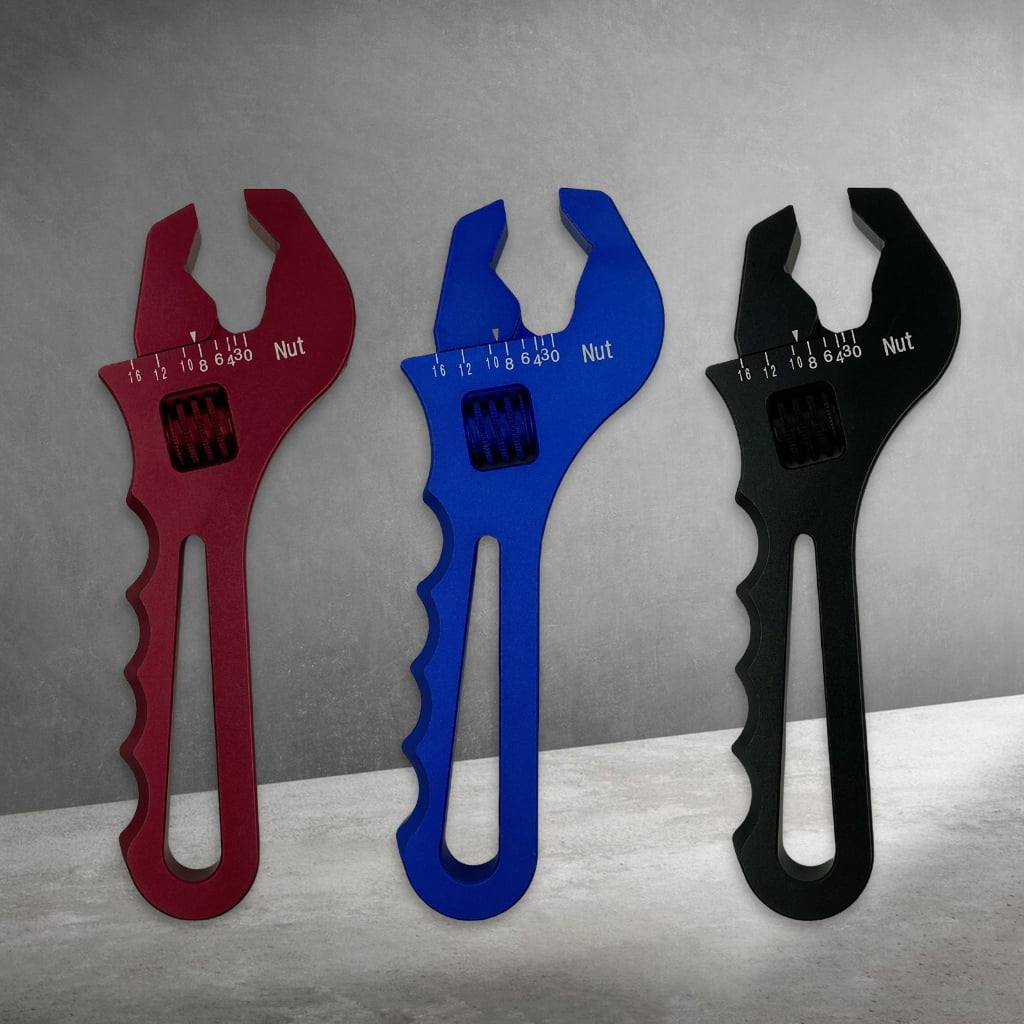 Adjustable Wrenc AN Wrench Lightweight Aluminum Wrench 3AN-16AN Hose Fitting Adjustable Wrench Spanner Hand Tool