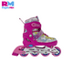 thumbnail image 3 of Patines en Línea Ajustables RM REGALOMEX para Niños Talla 19.5-23.5 Plateado Mediano, 3 of 6