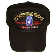 US ARMY 173RD AIRBORNE BRIGADE COMBAT TEAM BCT IRAQI FREEDOM OIF HAT W/ RIBBONS