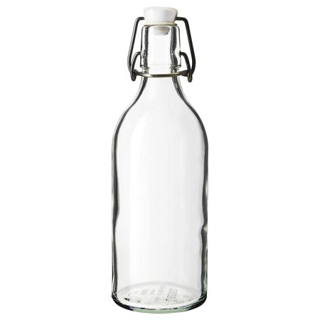 IKEA 103.426.87 Korken Bottle With Stopper, Clear Glass