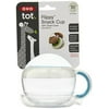 OXO Tot Flippy Snack Cup with Travel Lid - Aqua