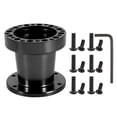 thumbnail image 1 of Scienceny Kit de adaptador de cubo de volante de coche universal de 3 pulgadas con espaciador de aluminio (negro) Automoción decorativa y accesorios Scienceny VI003223-00, 1 of 1