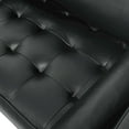 thumbnail image 4 of Valour Leather Sofa-EEI-4633-BLK, 4 of 8