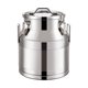 thumbnail image 2 of Lechera, cubo de leche, resistente, elegante, de acero inoxidable, ligero, para aceite, jarra, para apartamento, transporte, hogar, cafetería, cocina 28 litros, 2 of 8