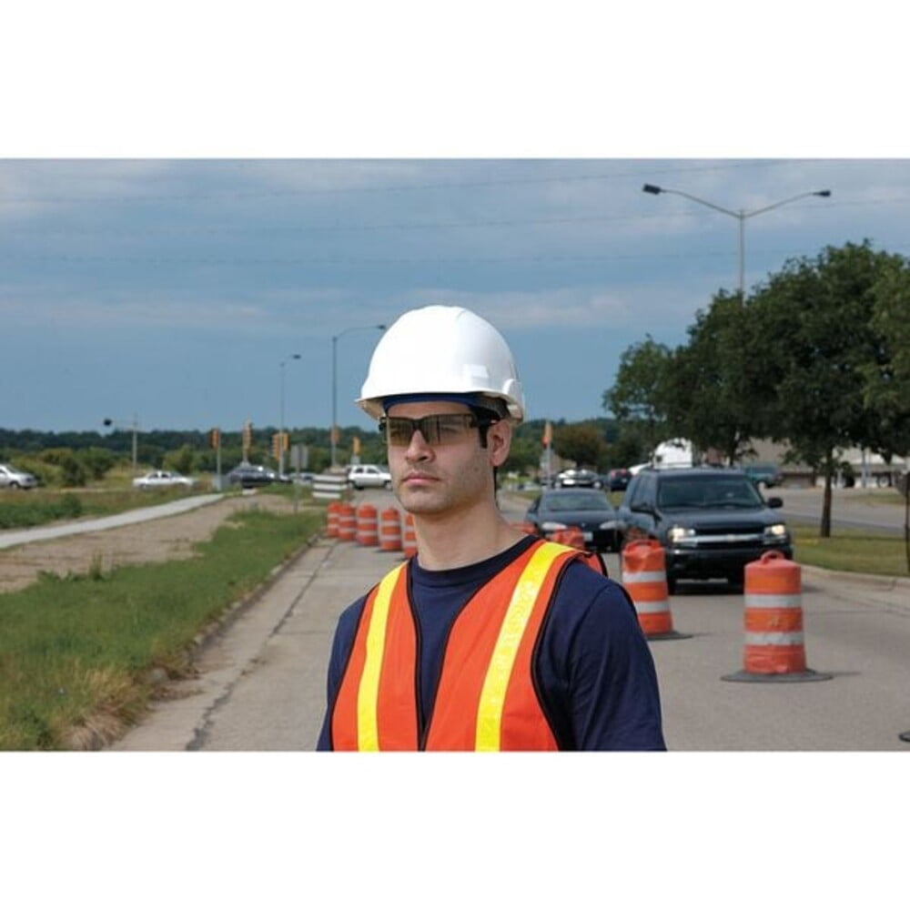 Bullard Hard Hat,Type 2, Class E,Ratchet,White VTWHR