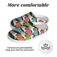 thumbnail image 6 of Picia Lantern Koi Fish for Women's Lamb-hug Comfy Fleece House Slippers Memory Foam, Slip-on House Shoes Indoor Outdoor-35/36, 6 of 7