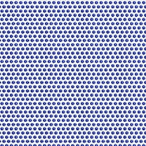 33 inch 07mm Round Metallic Royal Blue Mardi Gras Beads - 6 Dozen (72 necklaces)