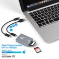 thumbnail image 4 of Lector de tarjetas CFexpress tipo B/SD de doble ranura USB C de 10 Gbps, 4 of 8