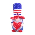 thumbnail image 2 of dajkiuy 4th of July Patriotic Gnome Decorations, Gnomes Plush Table Ornaments Gift for Independence Day Memorial Day Patriotic Party Table Decor, 2 of 5