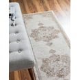 thumbnail image 6 of Rugs.com Eden Collection Rug – 10 Ft Runner Beige Medium Rug Perfect For Hallways, Entryways, 6 of 9