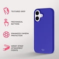 thumbnail image 4 of Funda de teléfono Tech21 eVolite para iPhone 16 ultradelgada, azul, 4 of 5