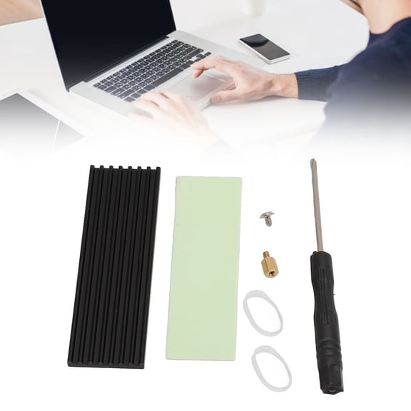 DISIPADOR DE CALOR DEL DISCO DURO, DISIPADOR DE CALOR SSD DE ALUMINIO Fácil de aluminio para PC para M.2 2280