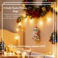 thumbnail image 2 of First Christmas Ornament for Baby, 2025- My First Christmas Ornament Keepsake for Baby, Baby in Santa Hat Holding Teddy Bear, Baby’s First Christmas Decoration, 2 of 8