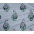thumbnail image 4 of oneOone Polyester Lycra Tissu Feuilles & Imprimé Floral Bloc Tissu par Yard 56 Pouces de Large, 4 of 4