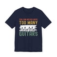 thumbnail image 3 of You can never have too many guitars funny guitar fan retro Unisex T-shirt, 3 of 6