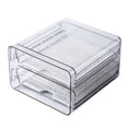 thumbnail image 5 of Advancent Práctica caja organizadora de cajones de doble capa, tipo ampliamente utilizado, organizador para refrigerador, comida, fruta, carne Organizadores de utensilios de cocina, 5 of 5