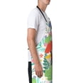 thumbnail image 3 of Lsque Mushroom and Frogs Waterproof Apron Chef Aprons for Men Heavy Duty Chemical Work Apron Extra Long Grilling Aprons with Adjustable Bib Apron, 3 of 9