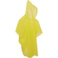 thumbnail image 2 of Smart Savers 52 In. x 40 In. Yellow Lightweight Rain Poncho HJ055 Pack of 12, 2 of 2