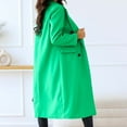 thumbnail image 4 of Vedolay Women's Jackets Coats Winter Coat Fall Coat Casual Work Jacket Coat Green,M, 4 of 5