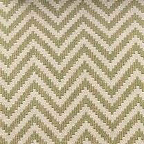 Decora Furnishings Herringbone Design Jacquard Material Polyester-Cotton Fabric Blend for Upholstery, Chair, Window Treatments, Craft - Width 54 inches - Fabric by The Yard (Green)