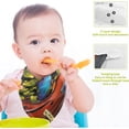 thumbnail image 4 of 5 PCS Colorful Butterfly Antique Violin Baby Muslin Washcloths, Music Theme Soft Absorbent Face Towel Burp Cloths Cotton Bath Wipes Infant Wash Cloth for Newborn Boys Girls, 4 of 7