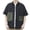 #02 Black 【Mix & Match: Essential Colors in Stock】, variant on Men's Contrasting Casual Loose Fit Short Sleeve Shirt Jacket T-Shirt Top for Beach Vacation Streetwear Travel Loungewear Outfits | AESTIVO,Beige XL