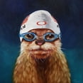 thumbnail image 2 of Heffernan, Lucia 20x20 White Modern Wood Framed Museum Art Print Titled - Olympic Hopeful No. 2, 2 of 4