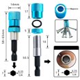 thumbnail image 3 of Soporte de broca de extensión de vástago hexagonal de 1/4 pulgadas 6,35 mm para tuerca de tornillo (azul) Sywqhk Para estrenar, 3 of 5