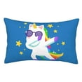 thumbnail image 1 of Balery Cool Unicorn Star Golden Funda de Cojín Estampada, Regalos para Mujeres, Regalos de Amor para Ella, Regalos para Novia o Esposa, Funda de Almohada-14"x20", 1 of 6