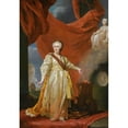 thumbnail image 3 of Follower of Dmitry Grigorievich Levitsky 14x18 Black Modern Framed Museum Art Print Titled - Portrait of Catherine the Great as Legislator in the Temple of the Goddess of Justice, 3 of 5
