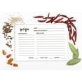 thumbnail image 4 of Inkdotpot Recipe Card 6x4 inch Single-Sided Recipe Design Cards White Classic Recipe Cards Wedding-Bridal Shower-Baby Shower- Pack of 50, 4 of 6