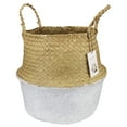 thumbnail image 4 of Balieda Woven Seagrass Plant Basket with Handle for Storage Plant Pot Basket and Laundry, Picnic and Grocery Basket, Available in Six Sizes, 4 of 5
