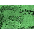 thumbnail image 1 of Ahgly Company Indoor Rectangle Oriental Emerald Green Industrial Area Rugs, 4' x 6', 1 of 4