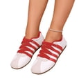 thumbnail image 5 of Willtoo Low-Profile Womens Casual Shoes Retro Upper Design Lace-Up Athletic Womens Shoes Sneakers Non-Slip Rubber Sole Soft Lightweight Walking Footwear, 5 of 5