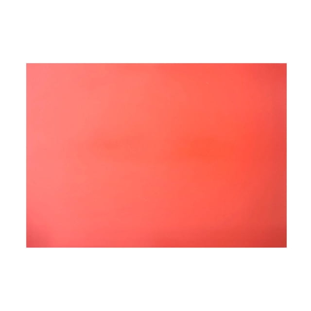Hoja de estampilla de goma A4 Tamaño DIY Fácil Tinta de tinta Pad, suave cojín de goma multipropósito flexible para principiantes para principiantes Rojo naranja