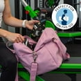 thumbnail image 5 of Monochrome Controllers Games Icons Black Pattern Hot Yoga Mat Towel Non Slip for Hot Yoga - Quick-Drying Yoga Mat Cover with 4 Corner Pockets with Travel Bag - Hot Yoga Towel Non Slip 74"x26", 5 of 6