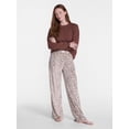thumbnail image 3 of Joyspun Women's Velour Sleep Pants, Sizes XS-3X, 3 of 6