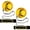 Yellow, variant on 2 Pcs Soccer Kick Trainer Equipment Solo Football Juggling Practice with Adjustable Cord and Waistband Improve Ball Control, Passing and Shooting for Kids Adults Fits Ball Size 3, 4, 5