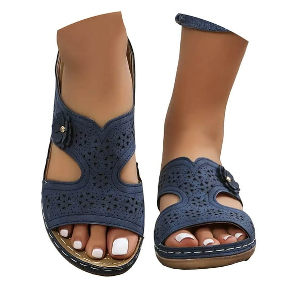 Mostsola Bohemian Sandals for Women 2025 Casual Slippers Comfortable Slides Open Toe Beach Shoes